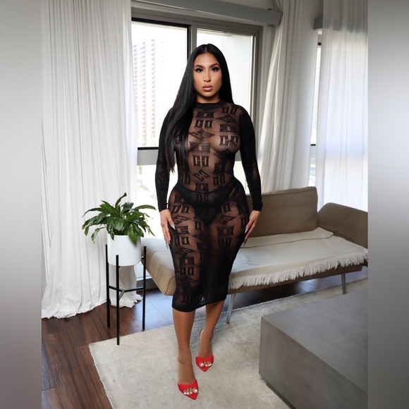 Black sexy dress - Picture 4 of 4